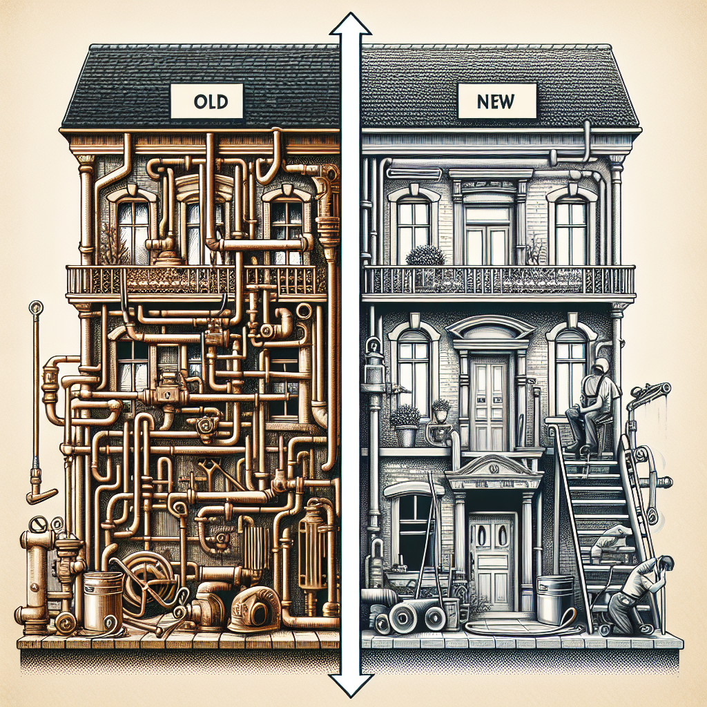 Unterschiede in der Rohrreinigung bei Altbau und Neubau
